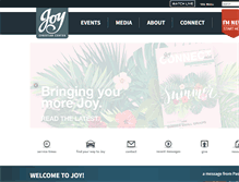 Tablet Screenshot of greatjoy.org
